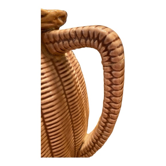 Vintage MCM TILSO Ceramic Basketweave Teapot numbered 53/110 made in Japan - Picture 9 of 11